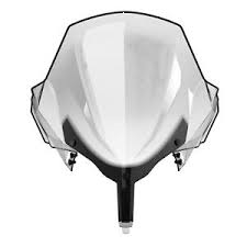 Стекло ветровое с крепежём Windshield 1-piece 580mm (XU, XR) CA