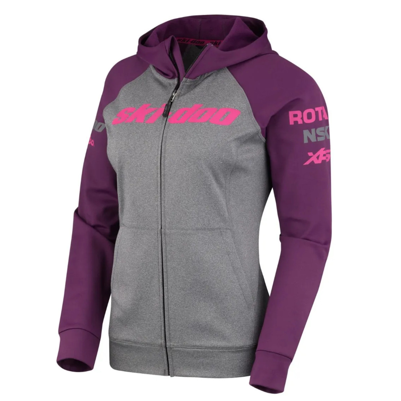 Кофта женская, Ski-Doo Sno-X Zip-Up - Фиолетовый, S