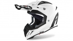 Шлем кроссовый, Airoh AVIATOR ACE 2 (WHITE GLOSS)
