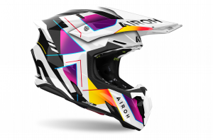 Шлем кроссовый, Airoh TWIST 3 (RAINBOW GLOSS)