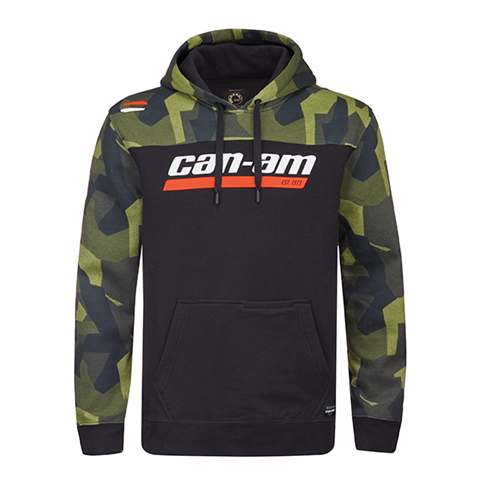 Свитер с капюшоном мужской INTERSECT PULLOVER HOODIE - камуфляж, 2XL