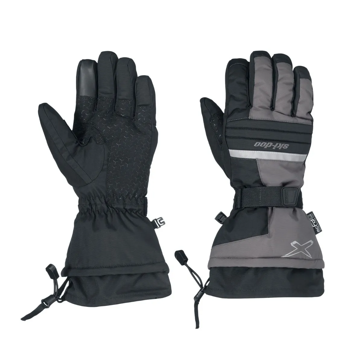 Перчатки мужские Ski-Doo X-Team Nylon - Серый, XL
