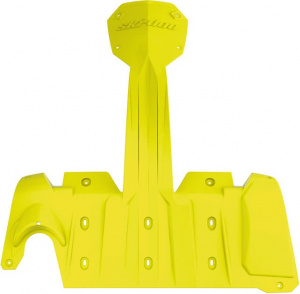 Extreme skid plate - XS   XM Sunburst Yellow