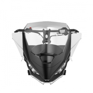 Ветровое стекло, среднее (43см) с дефлекторами Lynx New medium windshield w. deflectors