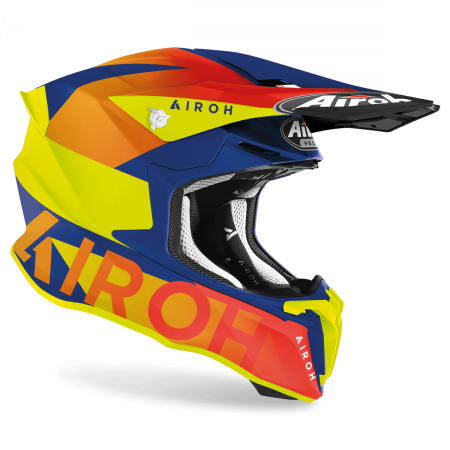 Шлем кроссовый, AIROH TWIST 2.0 (LIFT AZURE MATT)
