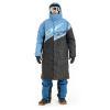 Плащ зимний, мужской, Race Coat Man 2023 - Чёрно-голубой, L