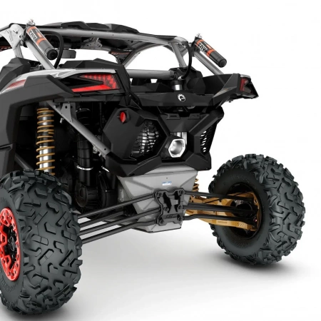 S3 Mud Rear Pull Plate (Black) Maverick, Maverick MAX
