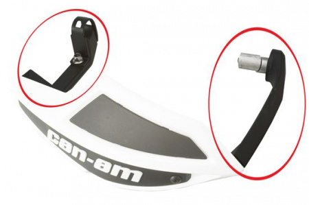 Handlebar Wind Deflectors Mounting kit Full  Комплект суппортов защиты рук