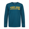 Кофта мужская с длинным рукавом CHECKERS LONG SLEEVES - Синий, 2XL