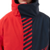 Плащ зимний мужской RACE COAT Man (черно-красный)