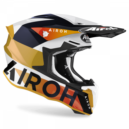 Шлем кроссовый, AIROH TWIST 2.0 (LIFT WHITE GLOSS)
