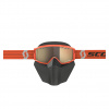 Очки Primal Safari Facemask LS (б/р,orange/grey light sensitive bronze chrom)
