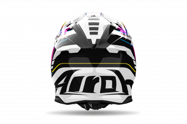 Шлем кроссовый, Airoh TWIST 3 (RAINBOW GLOSS)