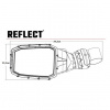 RIGID Reflect — зеркала заднего вида с встроенными LED фарами и указателями поворотов